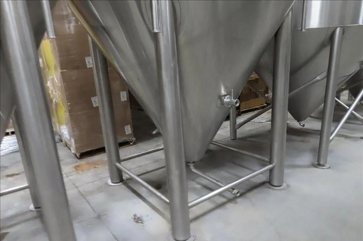 Used (2) Available - PBST - Pacific Brewery 60bbl / 1860Gal conical jacketed fermenter/ storage tan