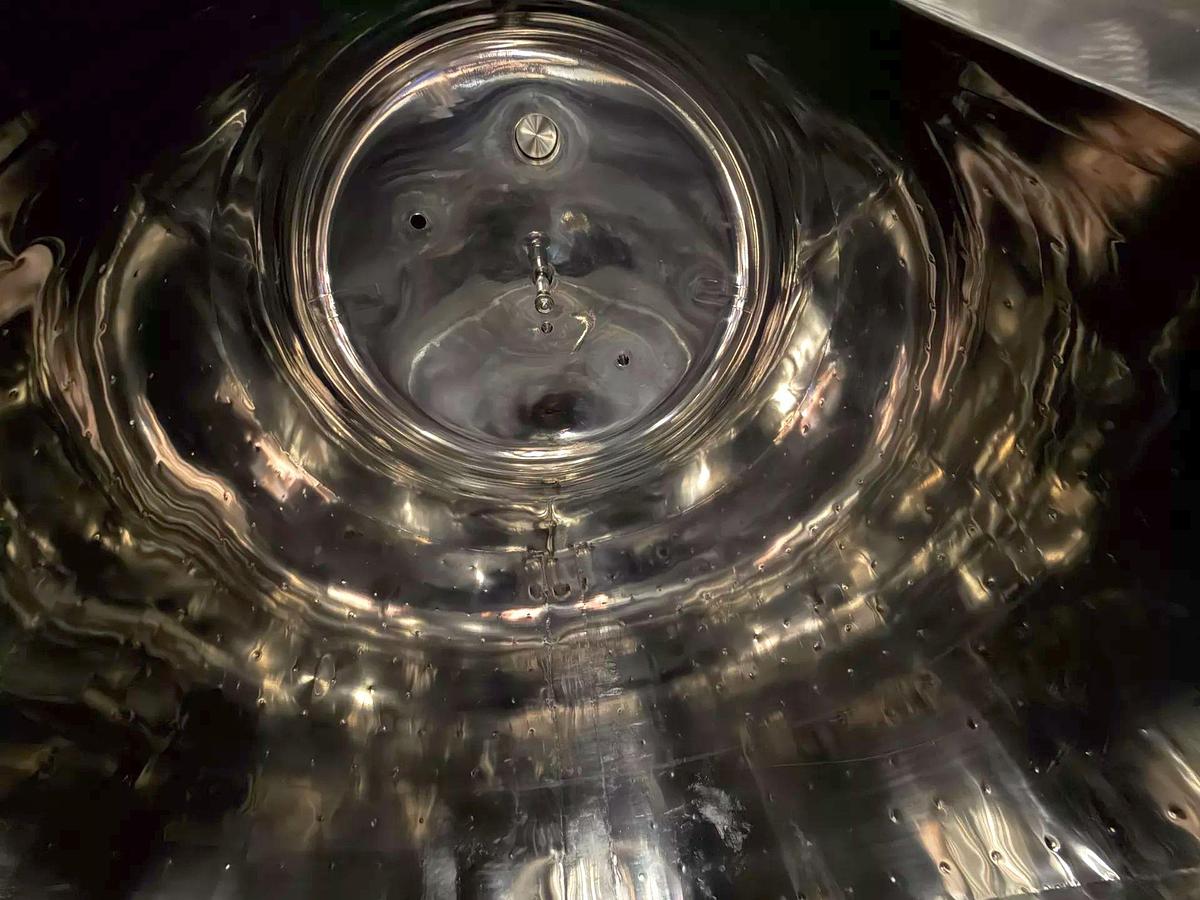 Used (1) Available - Used Glacier Tanks 20 bbl / 620Gal jacketed conical fermenter / storage tank