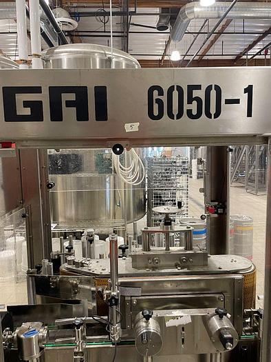 Used Used 2018 GAI monoblock 3031 FM Bier Filling Line