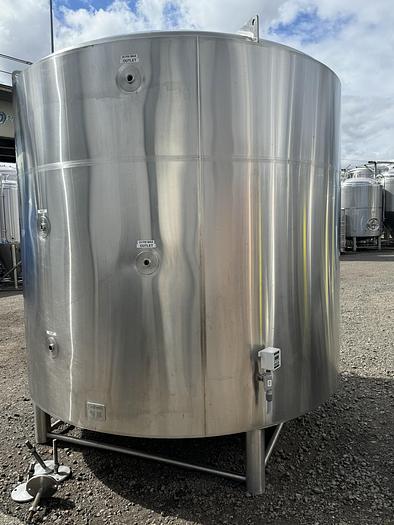 Used (1) Avaiable - Used Cratwerk 80 bbl / 2480Gal jacketed brite tank