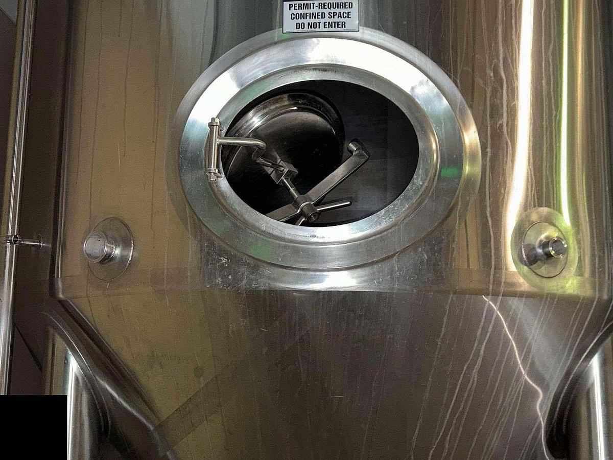 Used (3) available - Used PBST Pacific Brew 60 bbl / 1860 Gal Conical Jacketed Unitank Fermenters