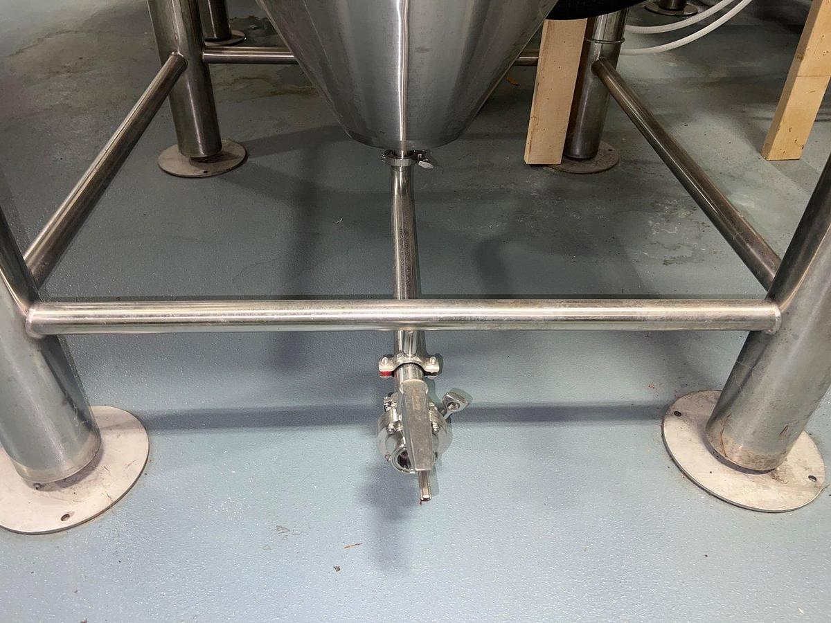 Used (3) Available - Best Brew 20 bbl Conical Jacketed Fermenters