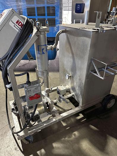 Used Used IDD single tank mobile CIP Skid