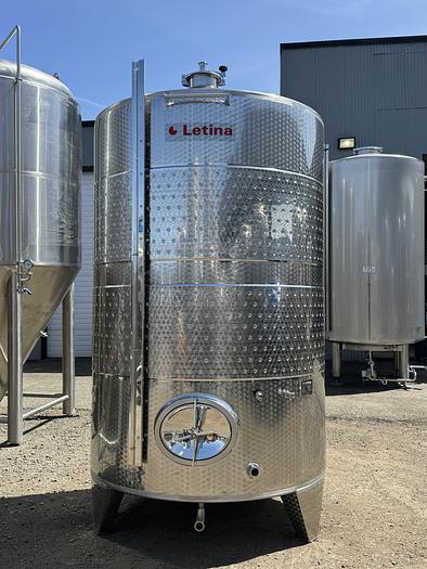 New Stock Letina 1635Gal/6200L Closed Top Jacketed Storage Tank