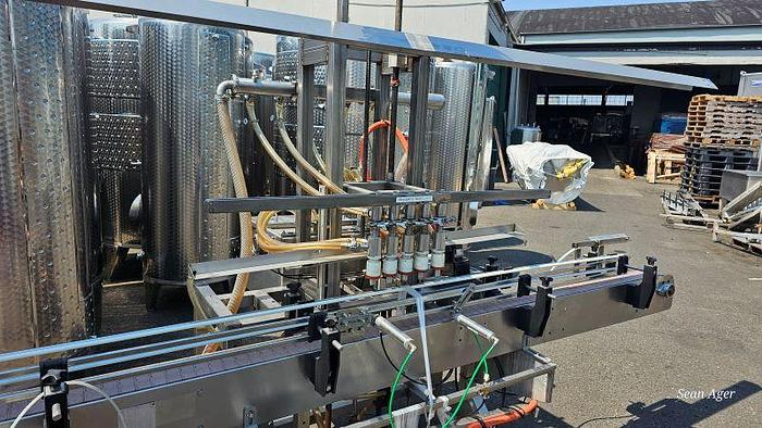 Used MRM/Elgin  GR-12  -  5 Valve Pressure/Over-flow filler