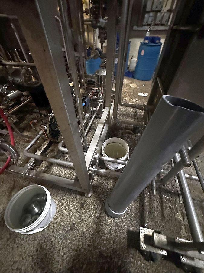 Used 2019 COROSYS FPS/HWD 45 HOT WATER DEAERATION & FLASH PASTRURIZATION SYSTEM