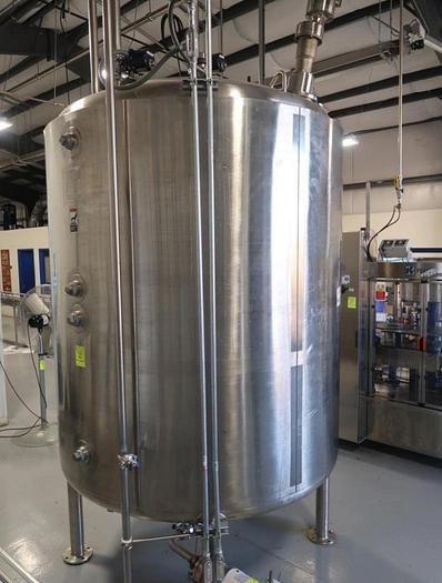 Used Used Walker 1000 Gallon Jacketed Mix Tank