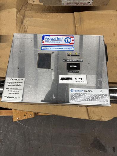 Used Lot of (4) Aquafine Ultraviolet Water Disinfection Units