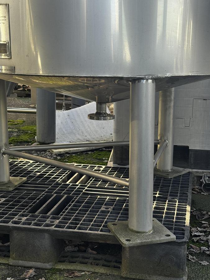 Used (4) Avaialble - AAA 400 Gal Distlled Spirits Tanks