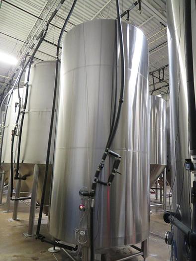 Used (2) Available - Craftwerk 100 bbl Jacketed Brite Tanks