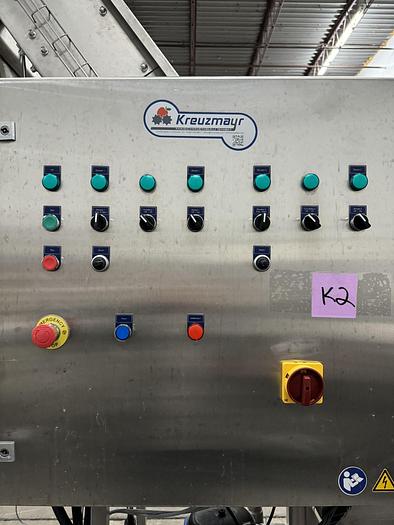 Used Used Kreuzmayr apple/fruit press line