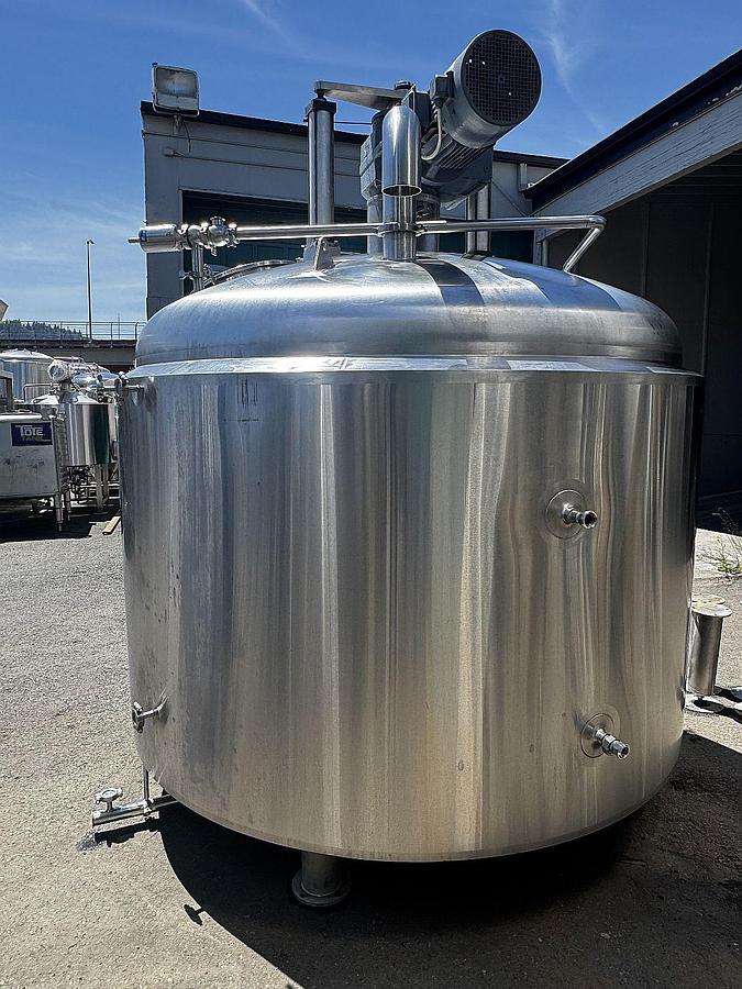 Used Used BSV Blackstone 30 bbl / 930 Gal jacketed Mashtun / mix tank