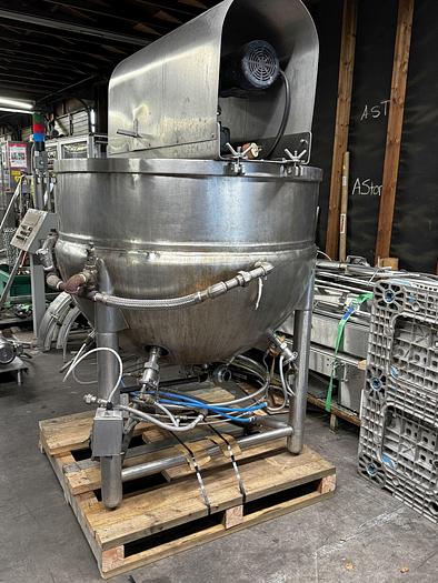 Used Lee 200 Gallon Steam Kettle