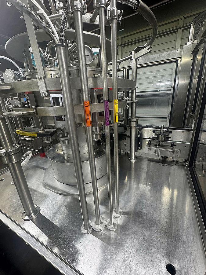 Used Comac 8/1 Can Filler/ Seamer