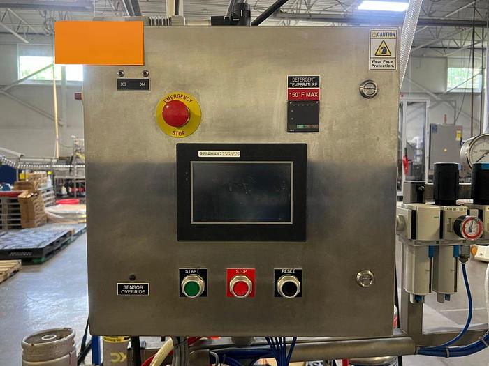 Used Used (2018) Premier Stainless 3 head keg washer