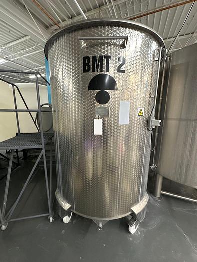 Used Used Letina 4000L / 1056Gal single wall mix tank with wheels