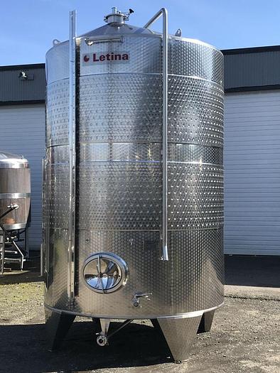 New Stock Letina 3222Gal/12200L Closed Top Jacketed Storage Tank