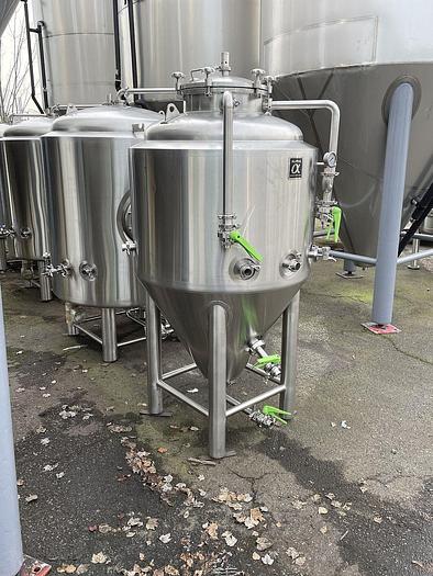 Used 2019 Alpha Brewing 3 bbl Jacketed Fermenter