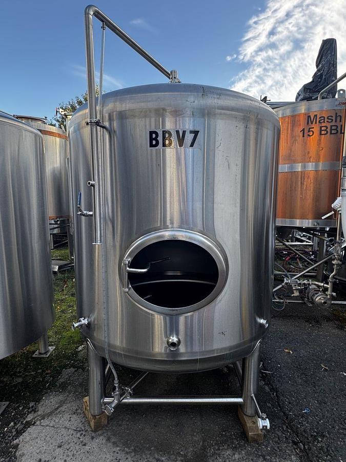 Used Used Premier Stainless 20 bbl / 620Gal Single Wall Storage / Brite Tank