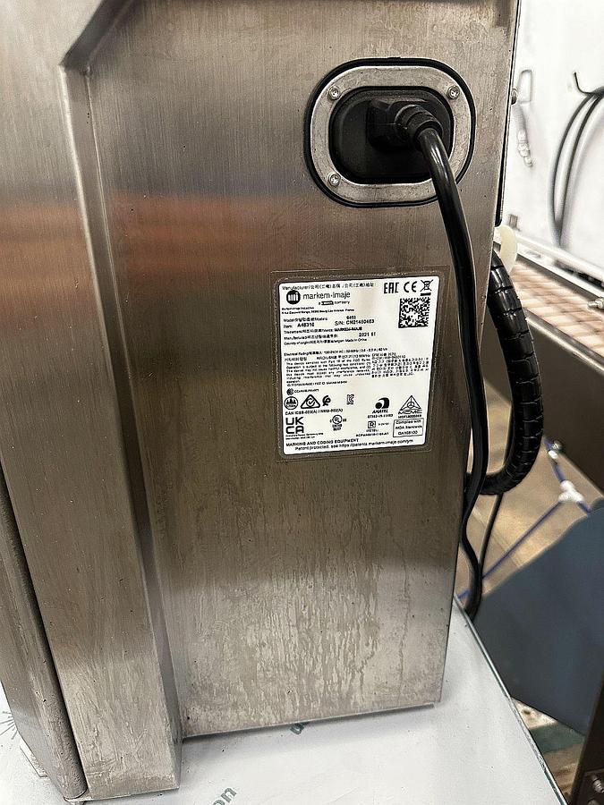 Used Used Wild Goose WG5 Canning line with Depal and Labeler