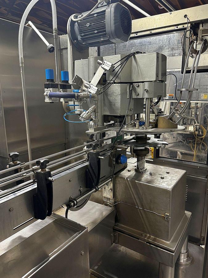 Used Comac 8/1 Can Filler/ Seamer