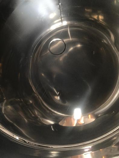 New Stock Letina 620Gal/2350L Forkliftable Variable Capacity Jacketed Tank