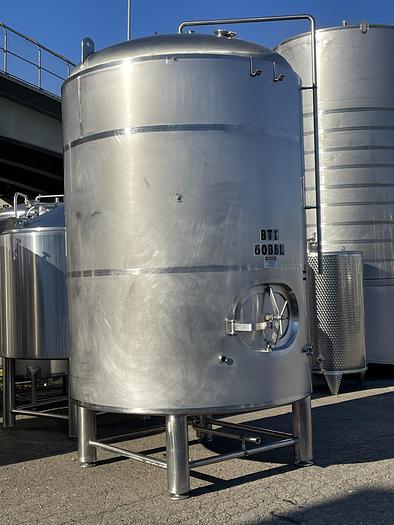 Used Used 60 bbl Jacketed Brite Tank - ABT / Allied Beverage