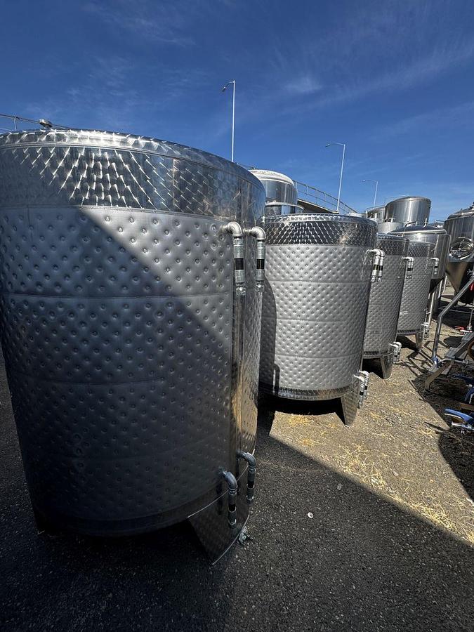 Used (4) Available - Used 2500L / 660Gallon Speidel Fermenters