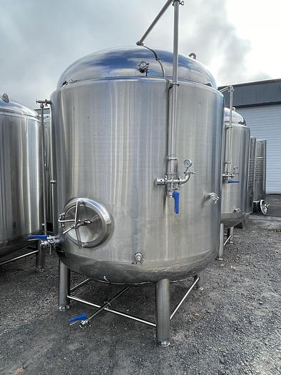 Used (1) available Used 40 bbl Jacketed Brite Tank