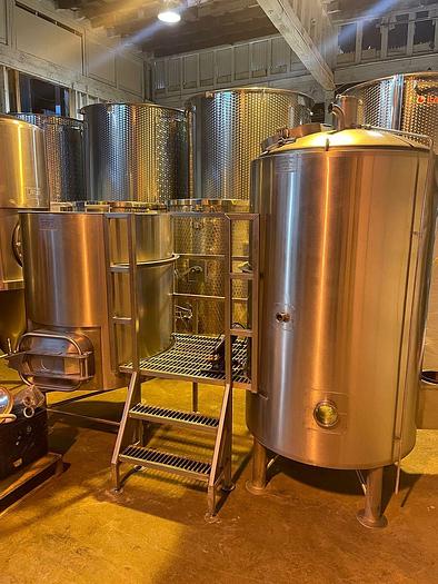 Used Used 4 bbl direct fired brewsystem