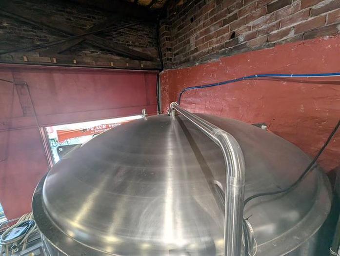 Used (1) Avaiable - Used Cratwerk 80 bbl / 2480Gal jacketed brite tank