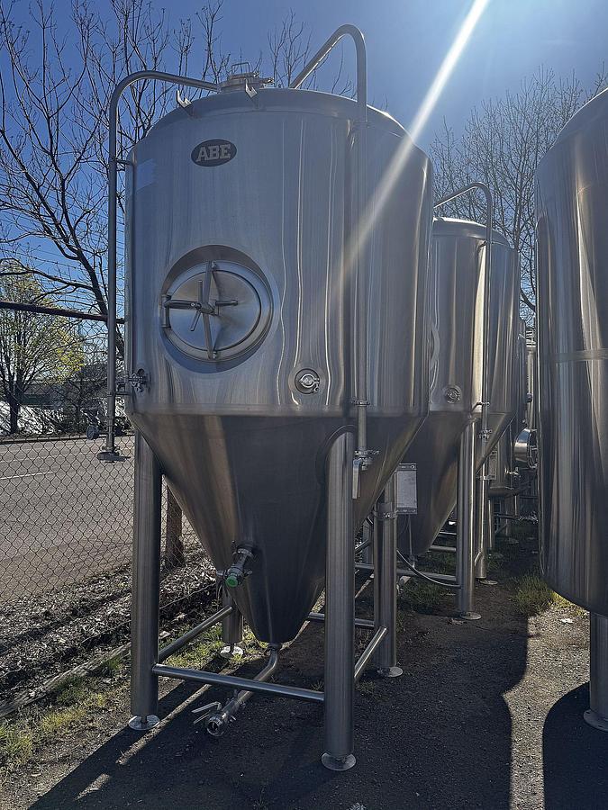 Used (2) Available - Used ABE 20 bbl Unitank Fermenters