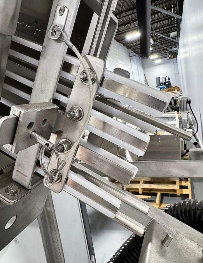 Used A&E Conveyor Systems Pur-Rinse air rinser