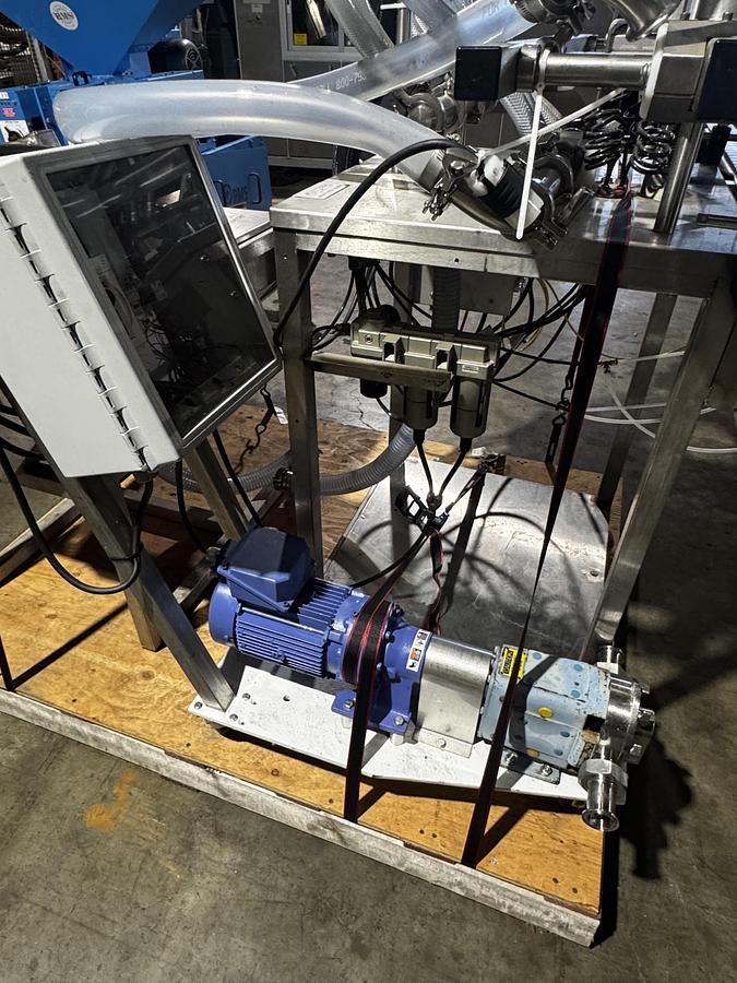 Used Inline Filling Systems Inline 4 Head Filler