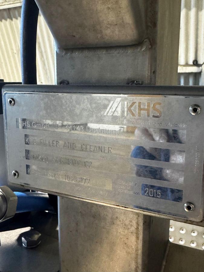 Used Used KHS Innokeg KegBoy keg cleaner/filler