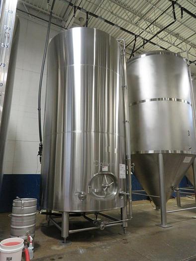 Used (2) Available - Craftwerk 100 bbl Jacketed Brite Tanks