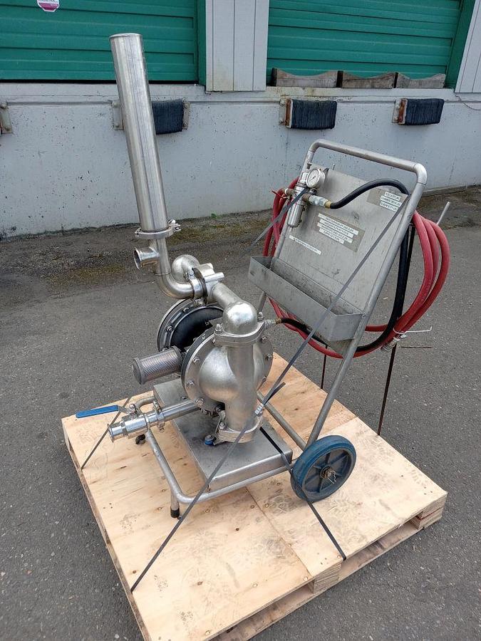 Used 2015 All-Flo SE-19-X44-X83 Double Diaphragm Pump
