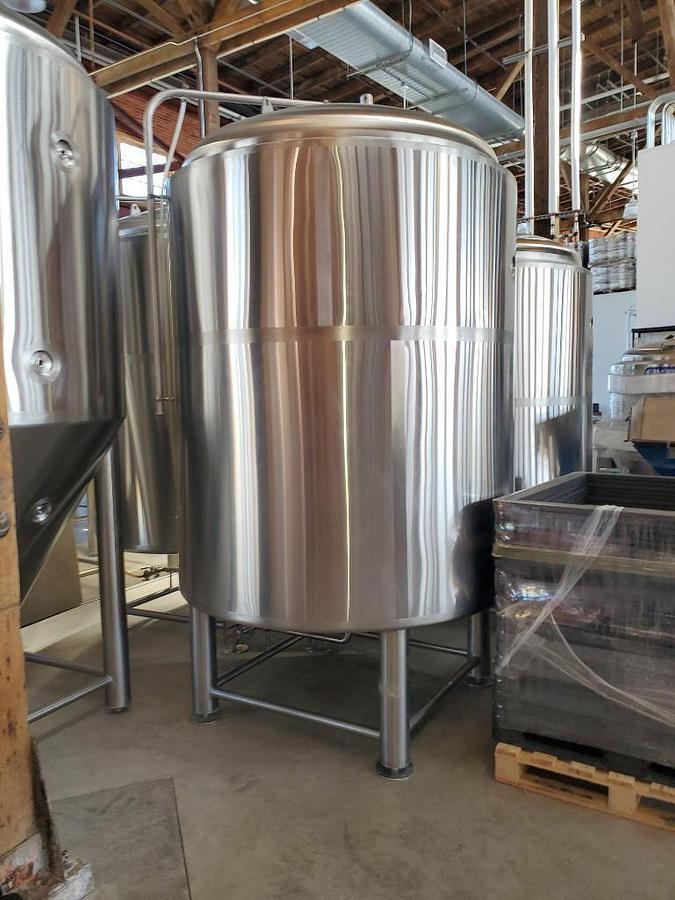 Used (4) Available - Used ABE American Beer Equipment 30 bbl / 930 Gal jacketed brite tank