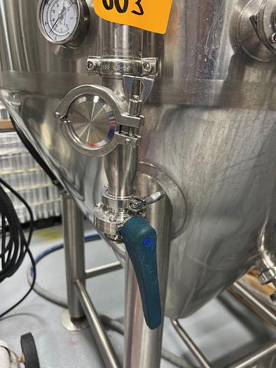 Used (2) Available - Used Premier Stainless 15 bbl Jacketed Fermenters