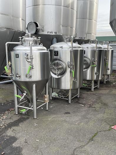 Used 2019 Alpha Brewing 3 bbl Jacketed Fermenter