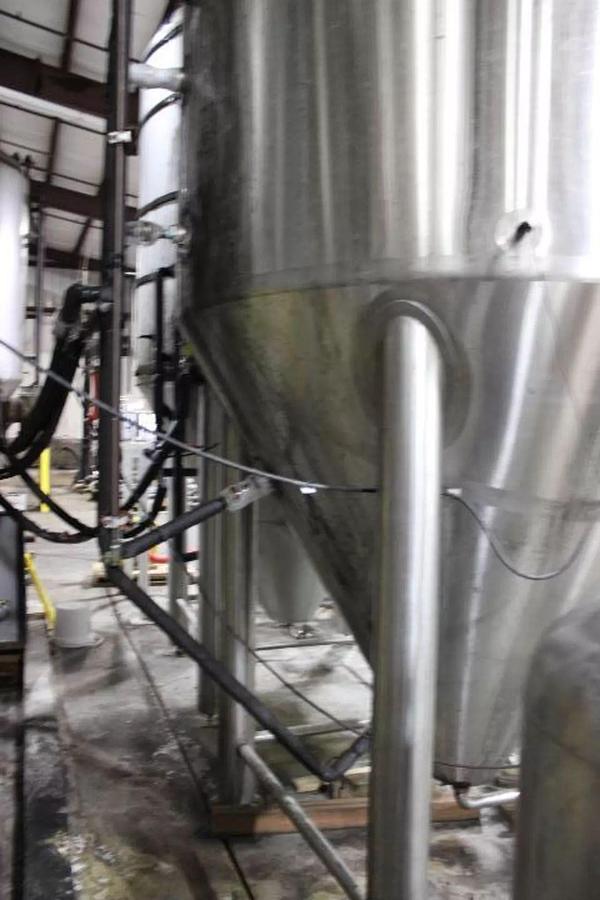 Used (1) Available - Used PBST 60 bbl/ 1860 Gallon jacketed unitank fermenter
