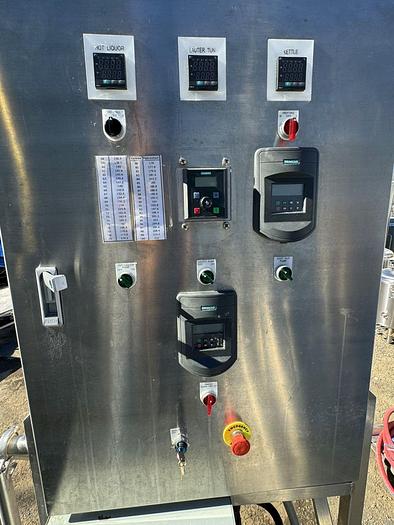 Used Used 10 bbl Direct Fired Skid Mounted Brewhouse