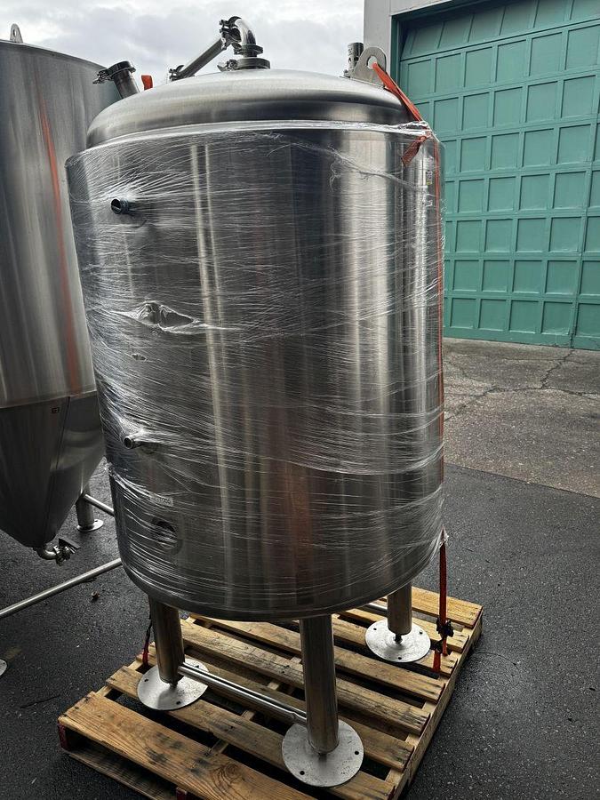 Used USed Premier Stainless 5 bbl Jacketed Brite Tank
