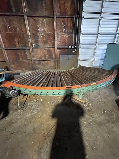 Used Roach 90 Degree Pallet Conveyor