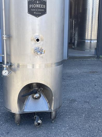 Used Used Pioneer Tank 3 bbl conical jacketed fermenter