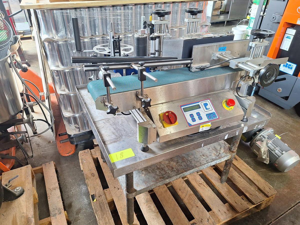 Used Used Pack Leader ELF50 (SPS - 104) Pressure Sensitive Labeler