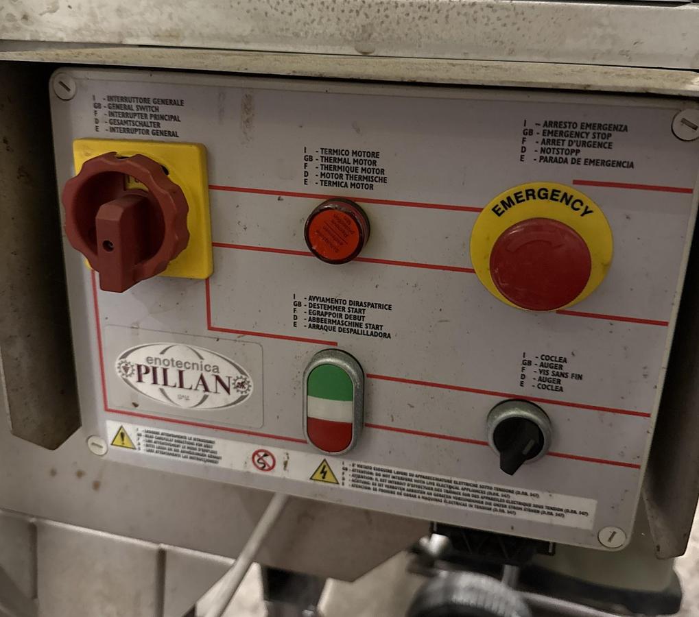 Used Used Vintner 60 destemmer crusher