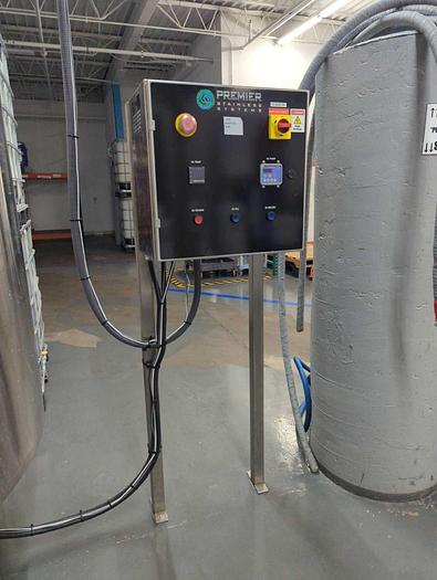 Used Used Premier Stainless 40 bbl / 1250Gal Electric Hot Liquor Tank