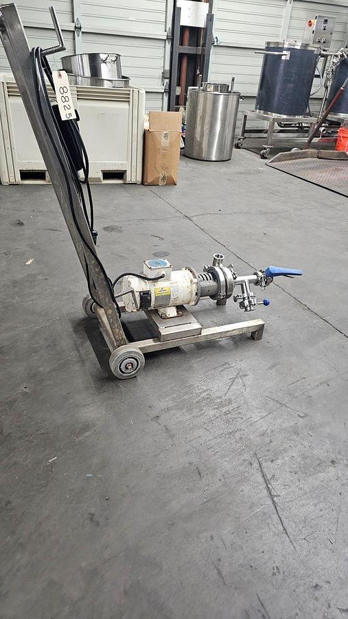 Used Ampco Stainless Steel Centrifugal Pump 1 .5 inch X 1.5 inch