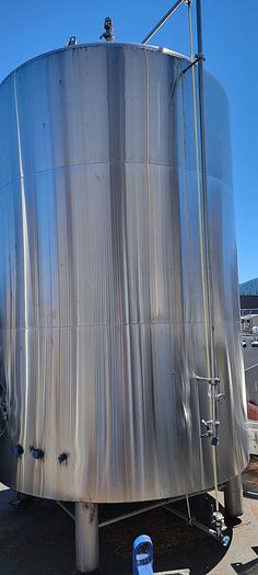 Used (2) Available - Used AAA Metals 120 bbl Jacketed Brite Tank - 3720 Gal